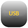 USB-Schnittstellen-Symbol – Icon für USB-Anschluss